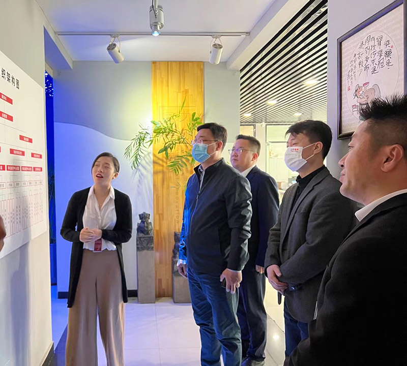 邯鄲市復興區(qū)委常委、宣傳部長李巖濤來公司調(diào)研指導工作